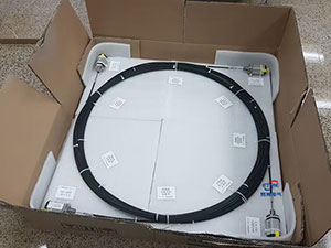 19F解决长行程磁致伸缩位移传感器运输问题