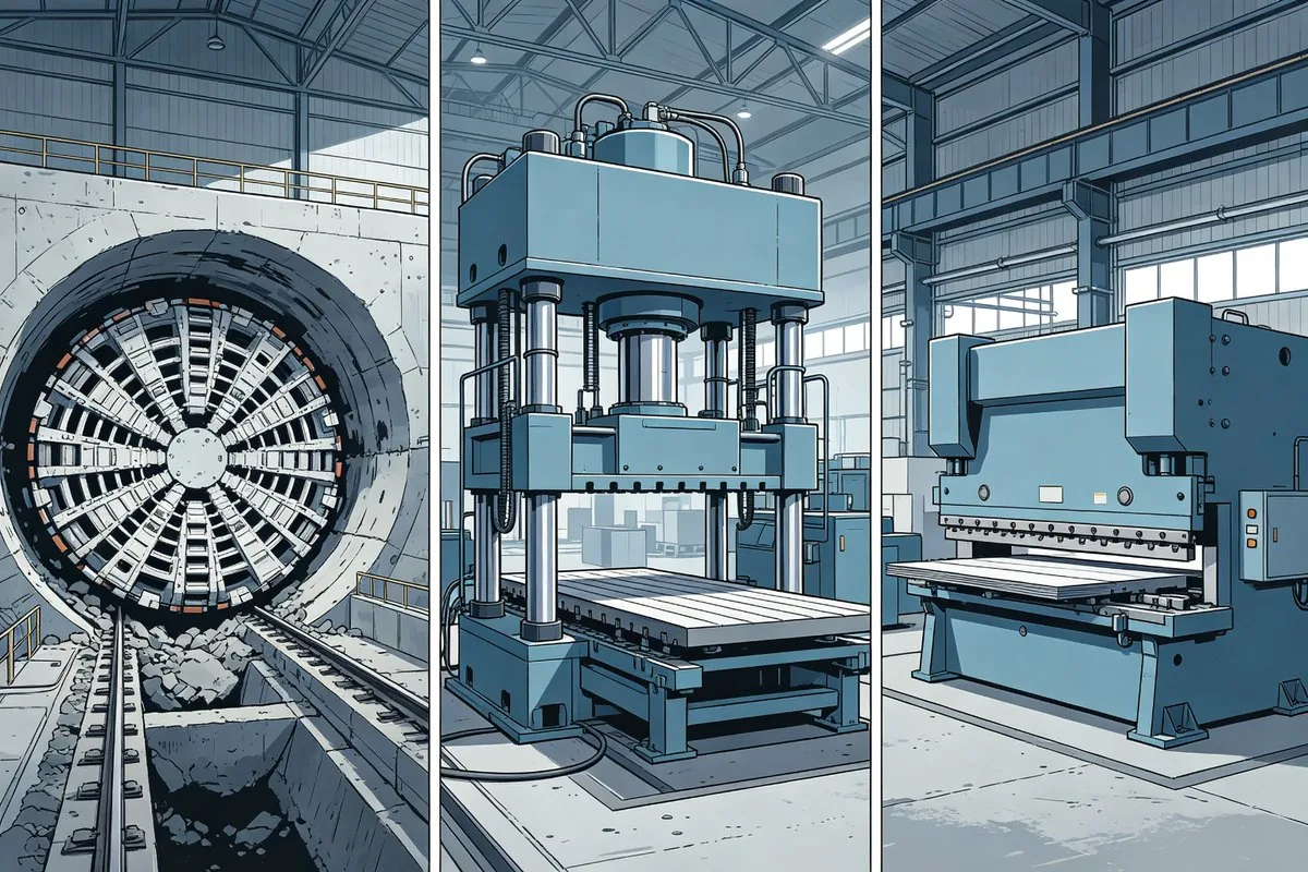 Steel mill roll gap and lift table displacement measurement