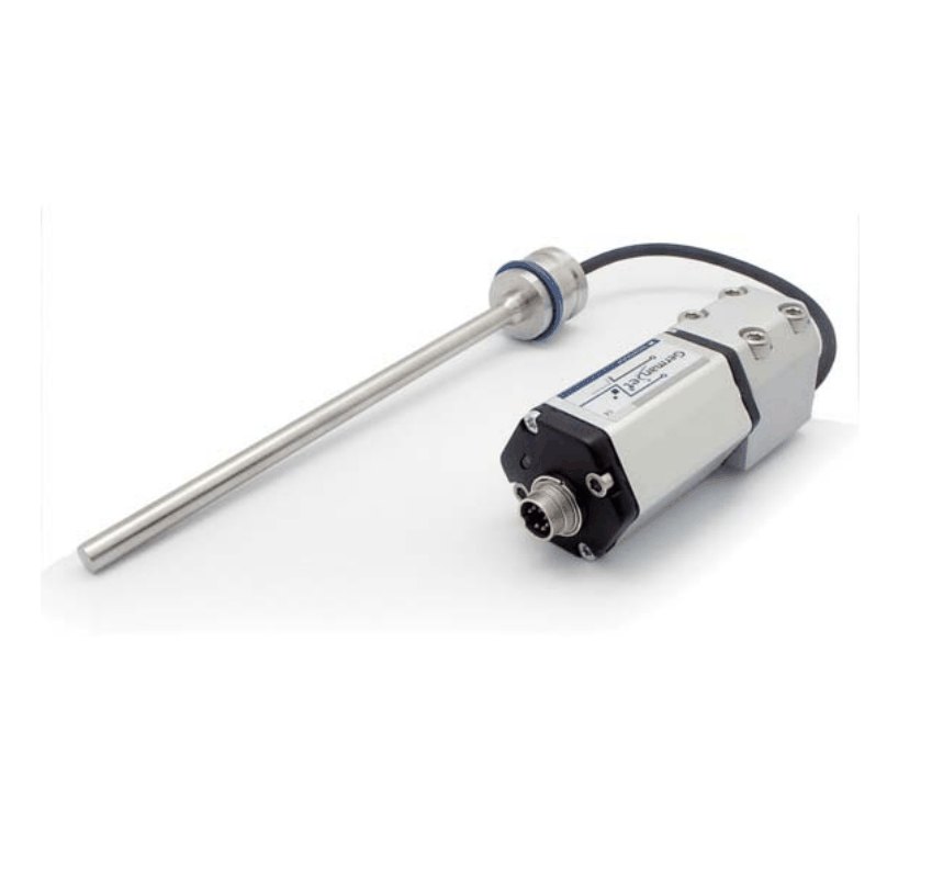 Series 19 D-Type split magnetostrictive displacement sensor Split design with separate sensor head and waveguide tube